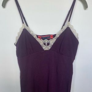 Women’s American Eagle purple lace tank top